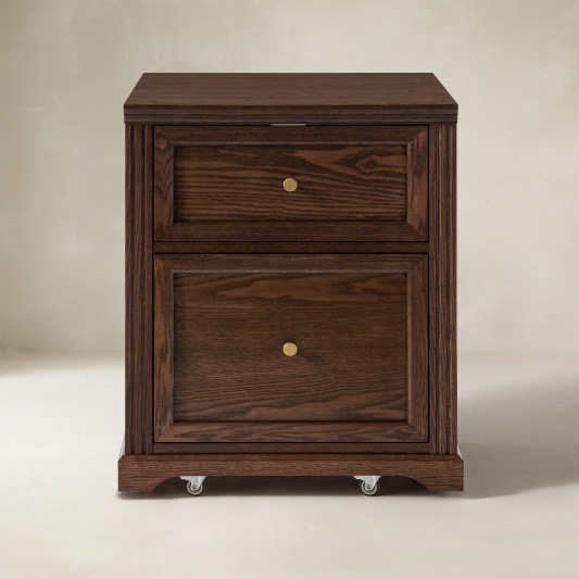 Julia Farmhouse Wood Filing Cabinets