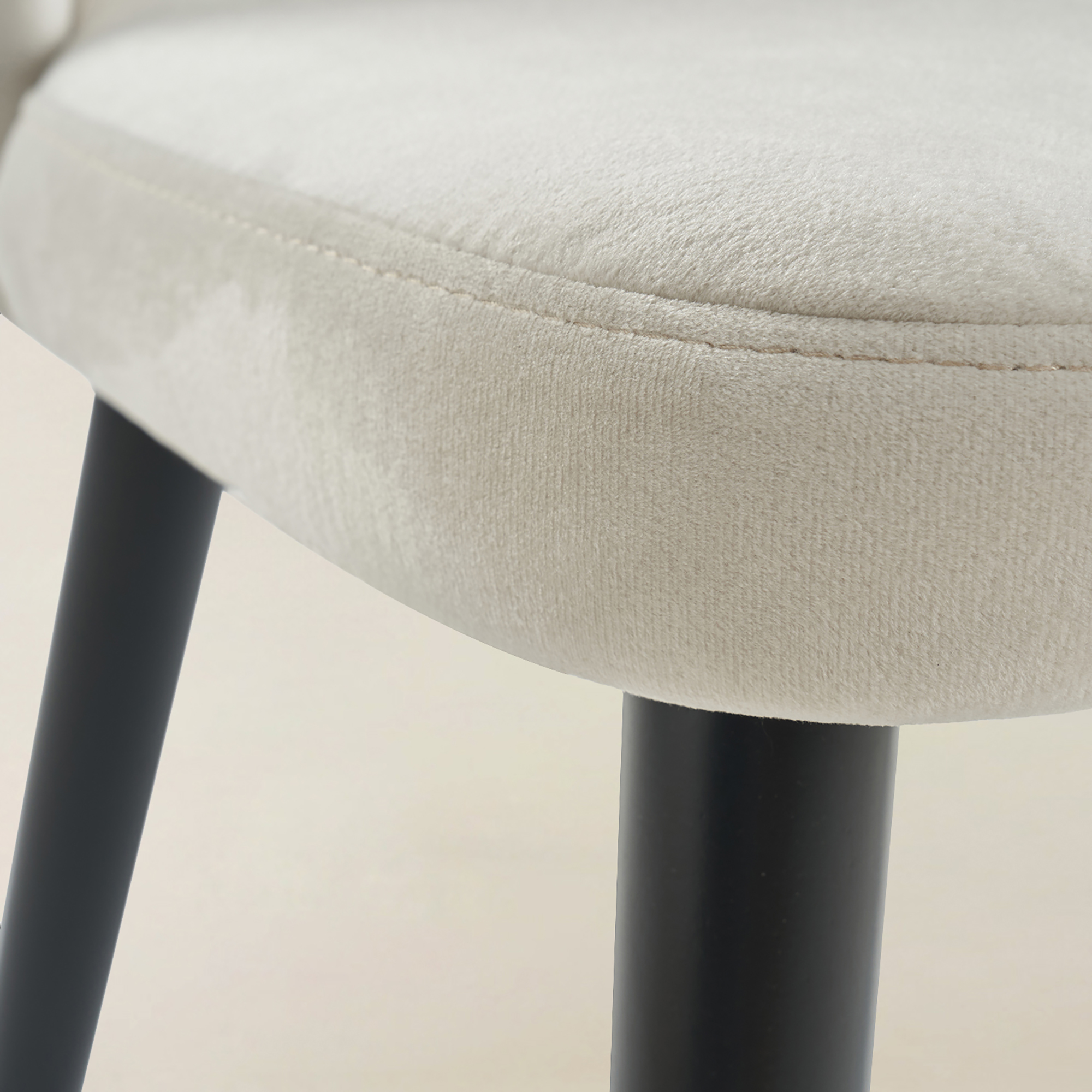 Barbara Mid-century Modern Upholstered Dining Chair