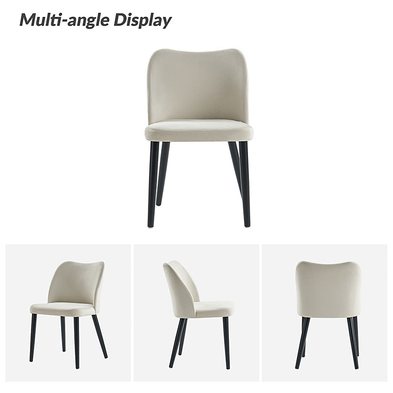 Barbara Mid-century Modern Upholstered Dining Chair