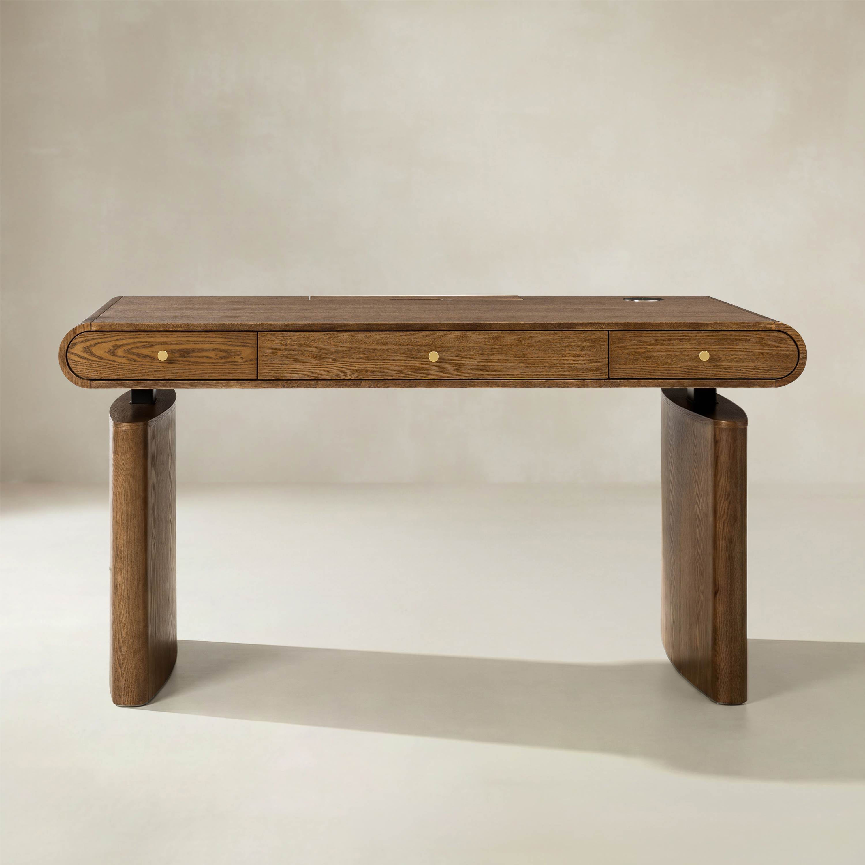 Louise Mid-century Modern Electric Adjustable Standing Desk