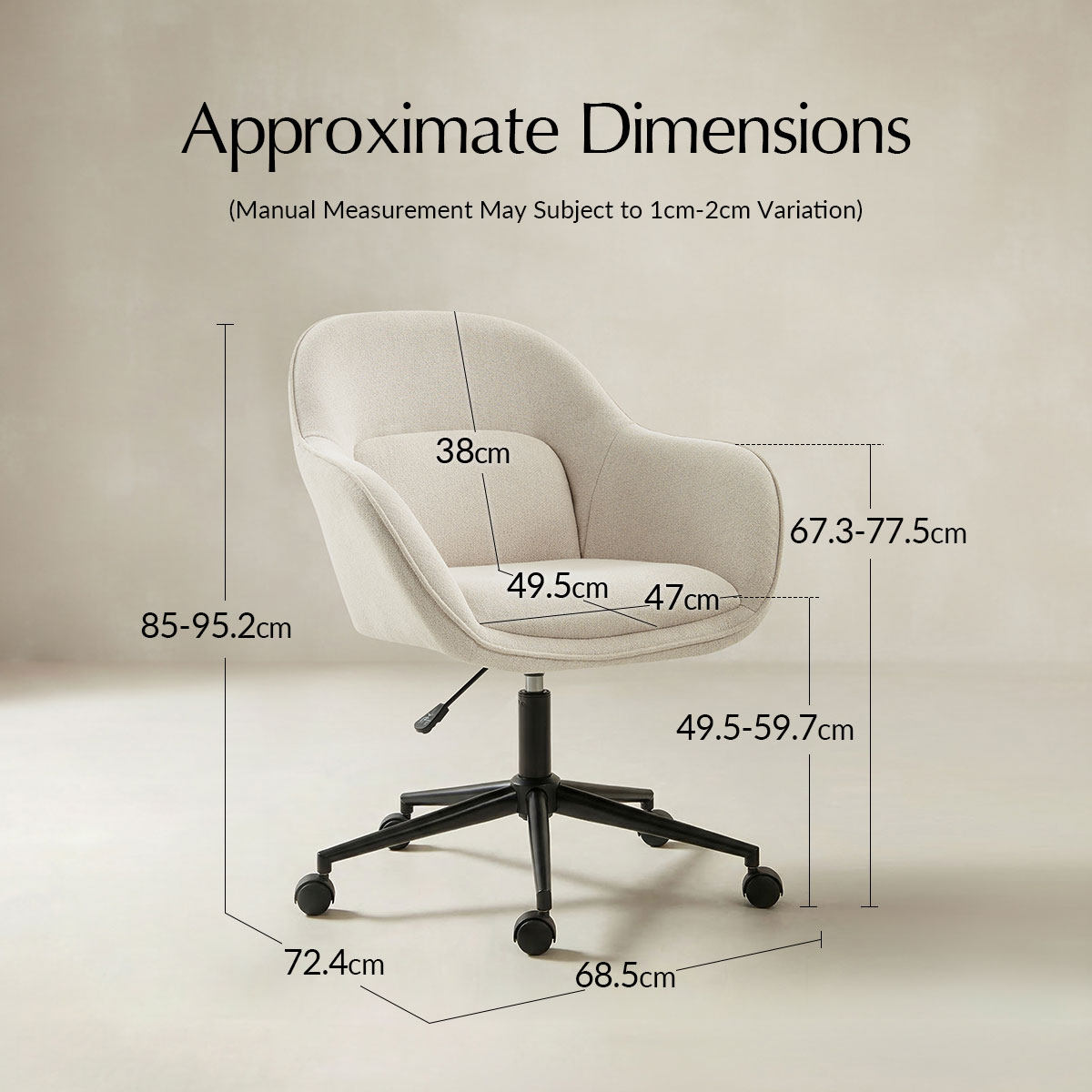 Margarita Modern Cosy Office Chair