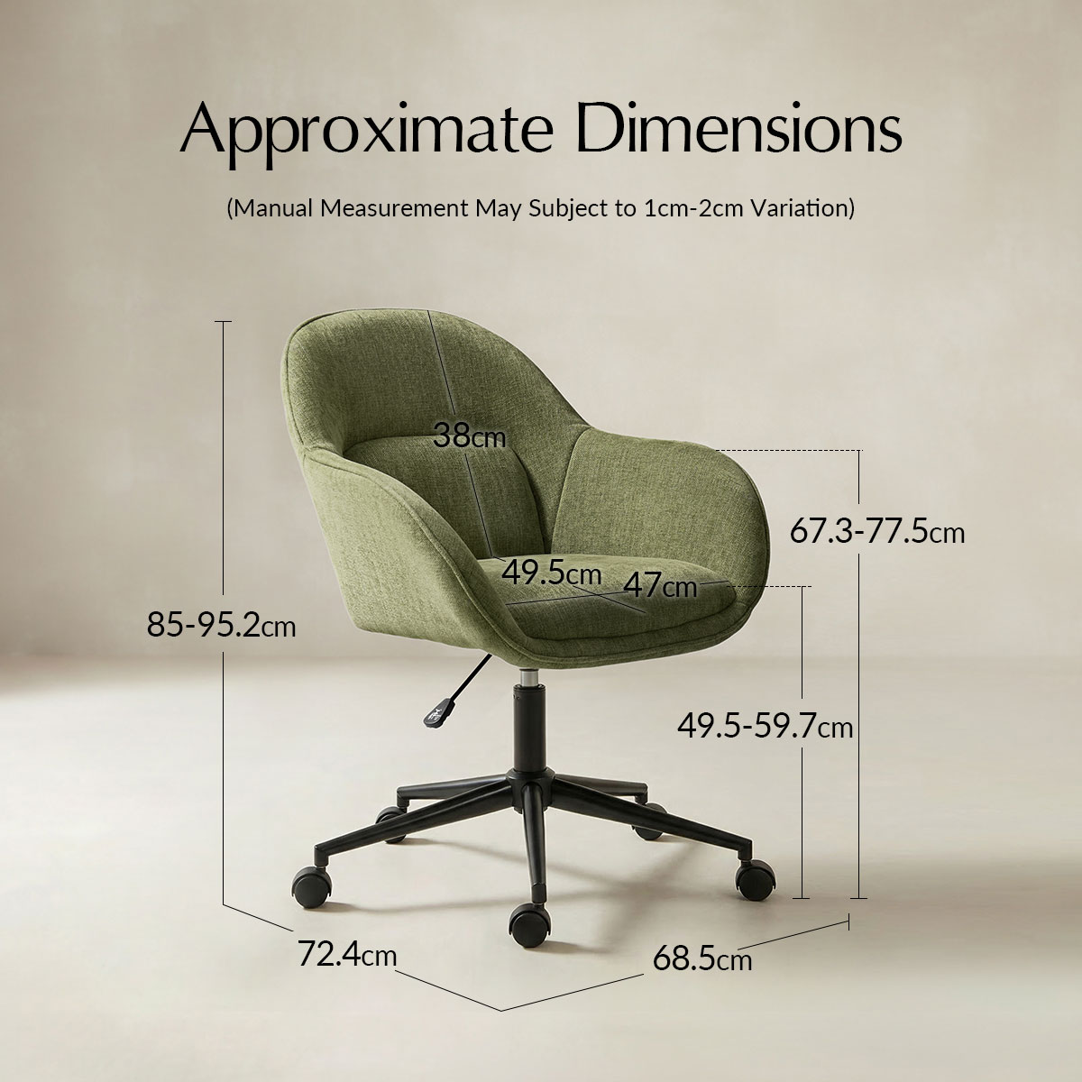 Margarita Modern Cosy Office Chair