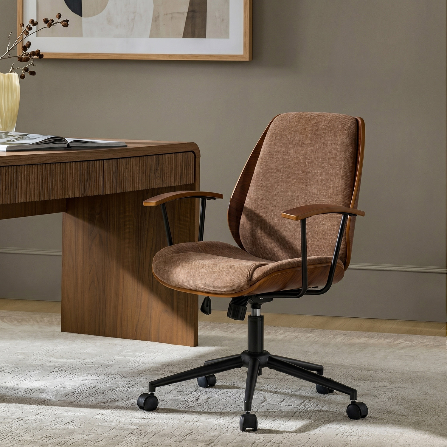 Alina Versatile Adjustable Height Office Chair - HULALA HOME