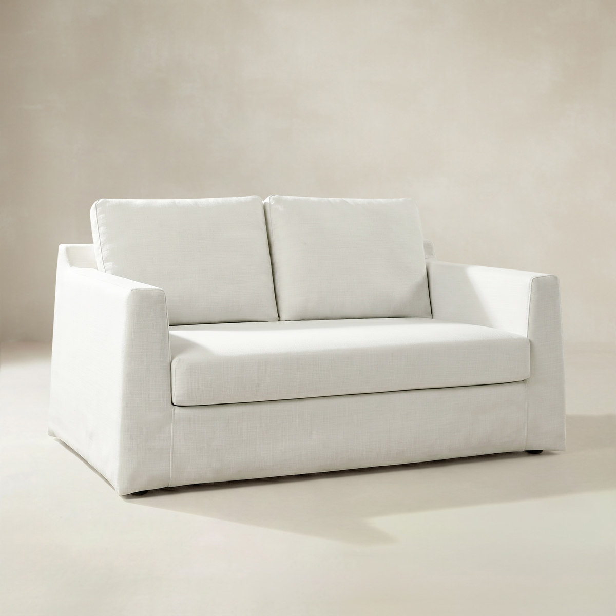 Tob Slipcovered Loveseat with Reversible Cushions