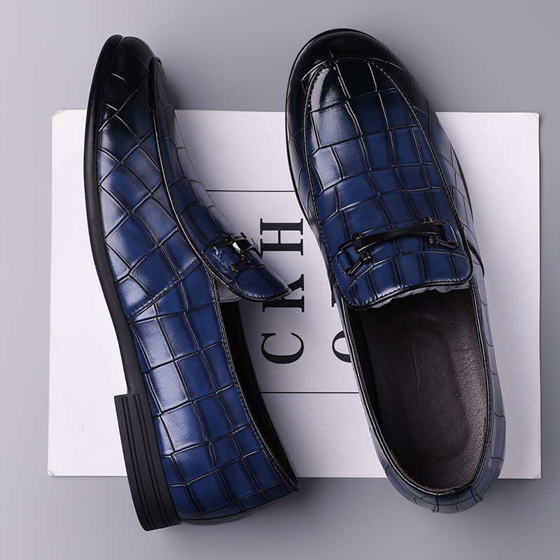 Men's Fashion Calfskin Leather Shoes
