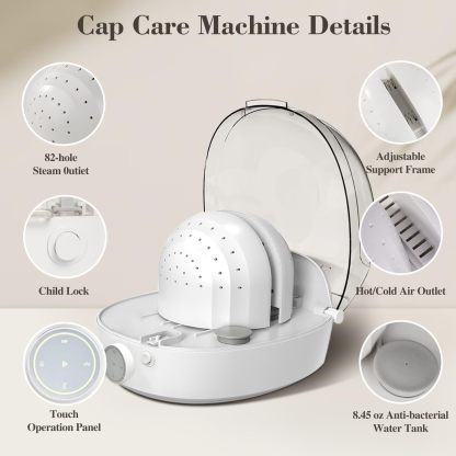 Cap Care Machine for Iron and Dry