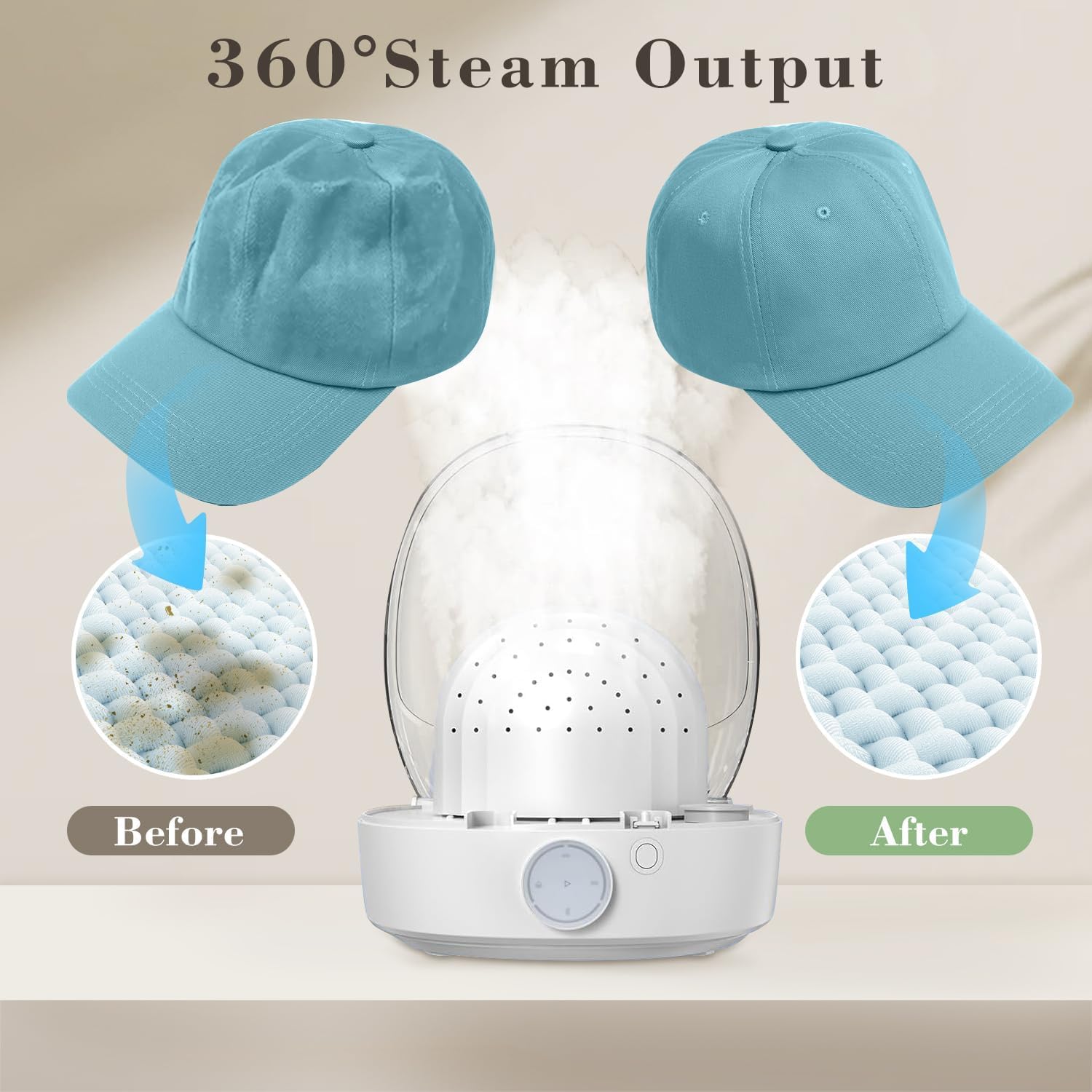 Cap Care Machine for Iron and Dry