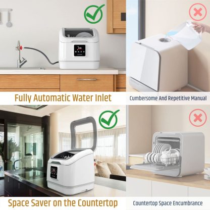 Countertop Smart Dishwasher
