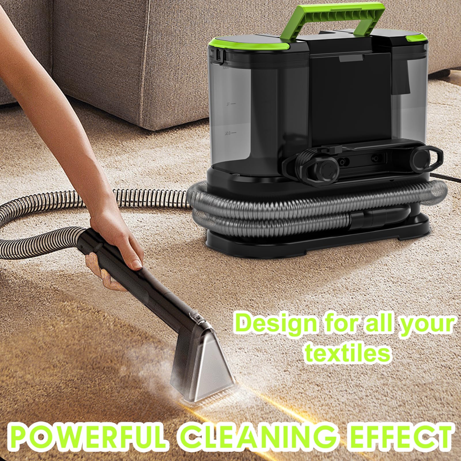 Portable Carpet & Upholstery Cleaner
