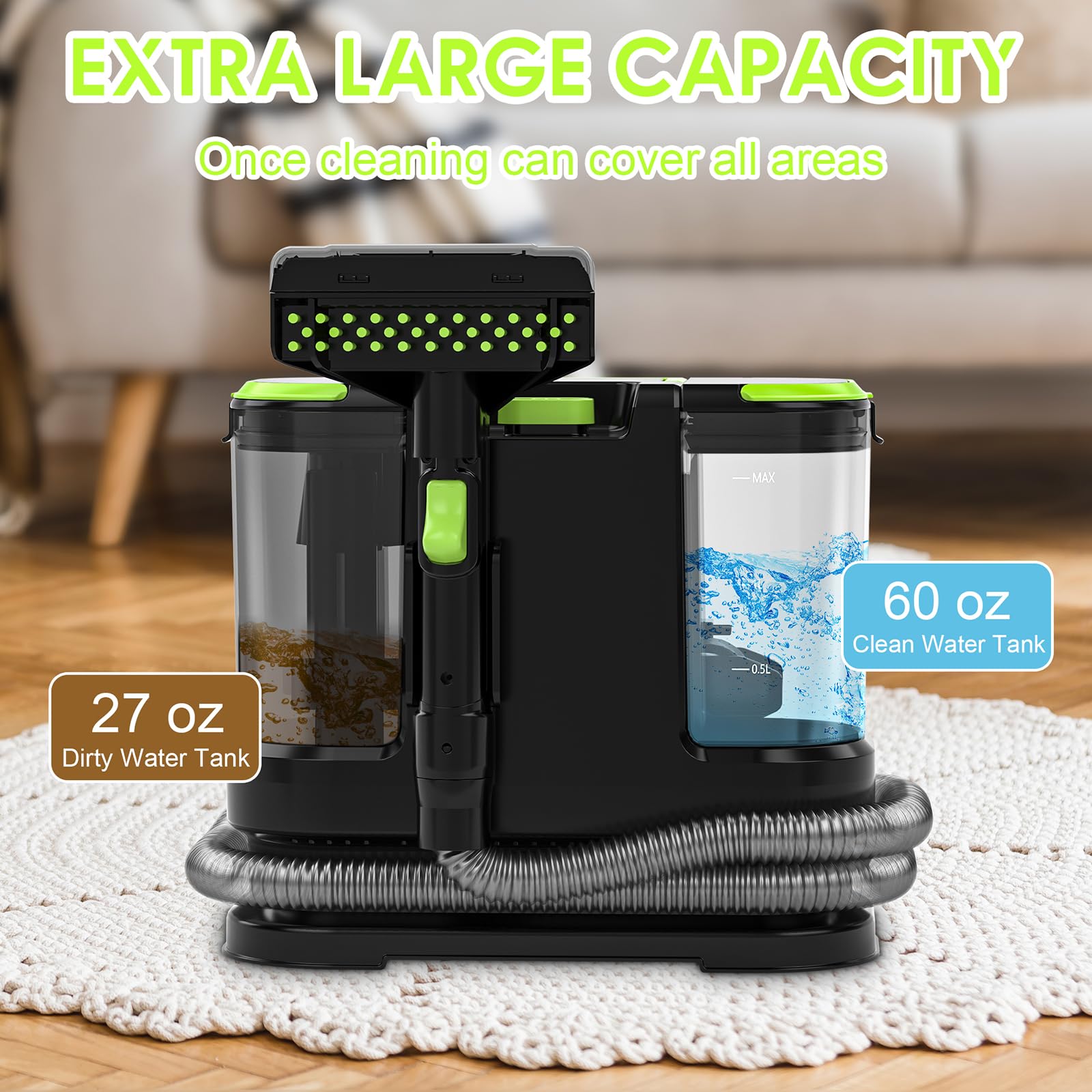 Portable Carpet & Upholstery Cleaner