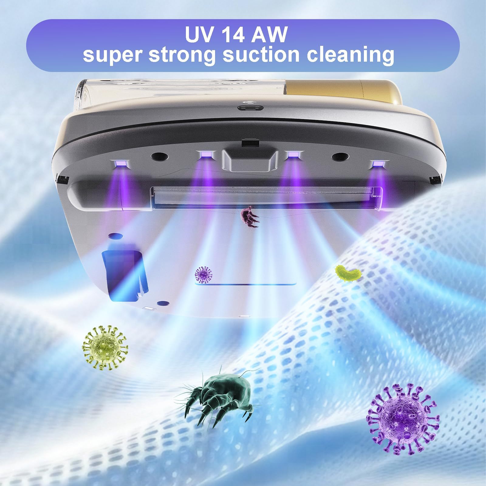 Fully Automatic Intelligent Anti-Mite Vacuum Cleaner