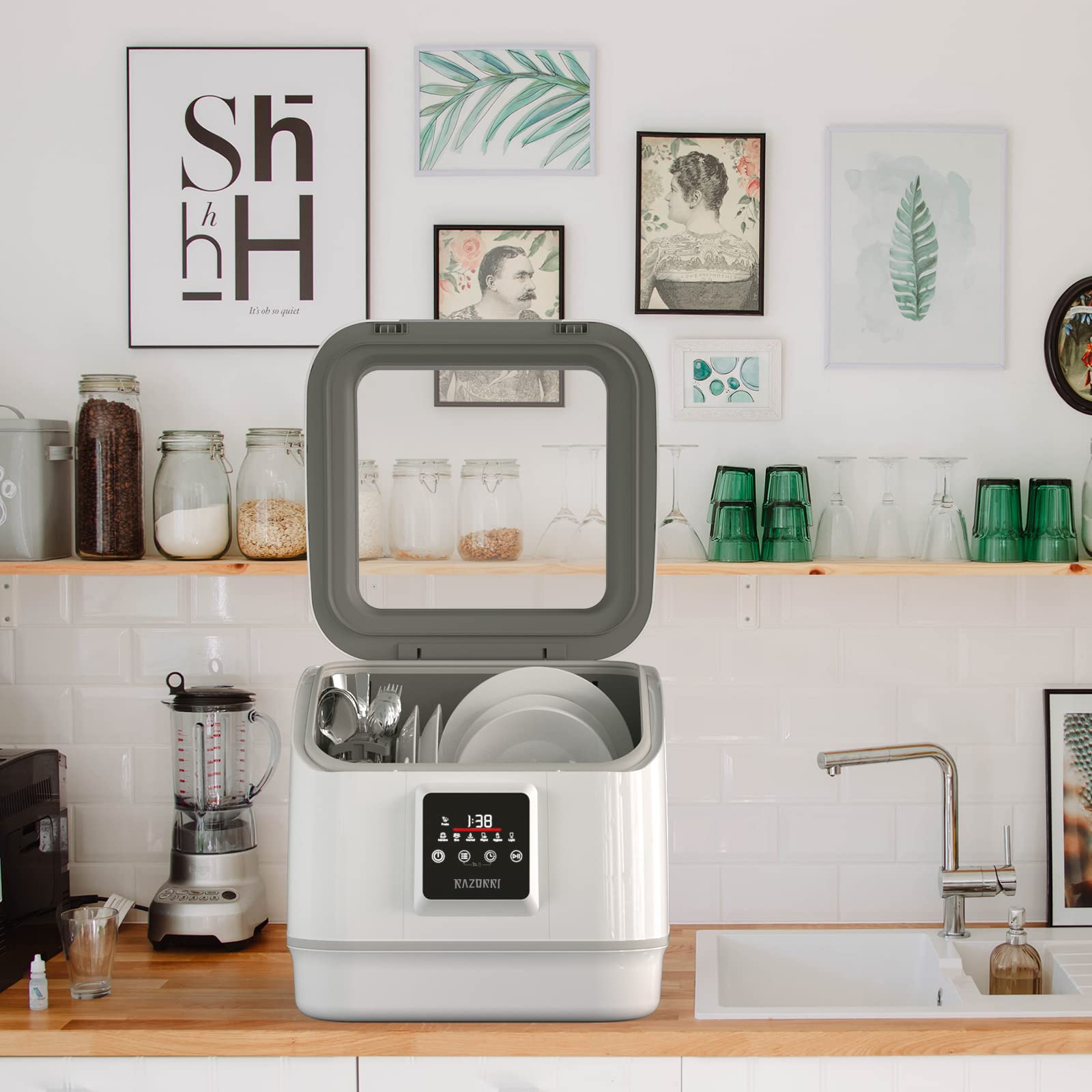 Countertop Smart Dishwasher