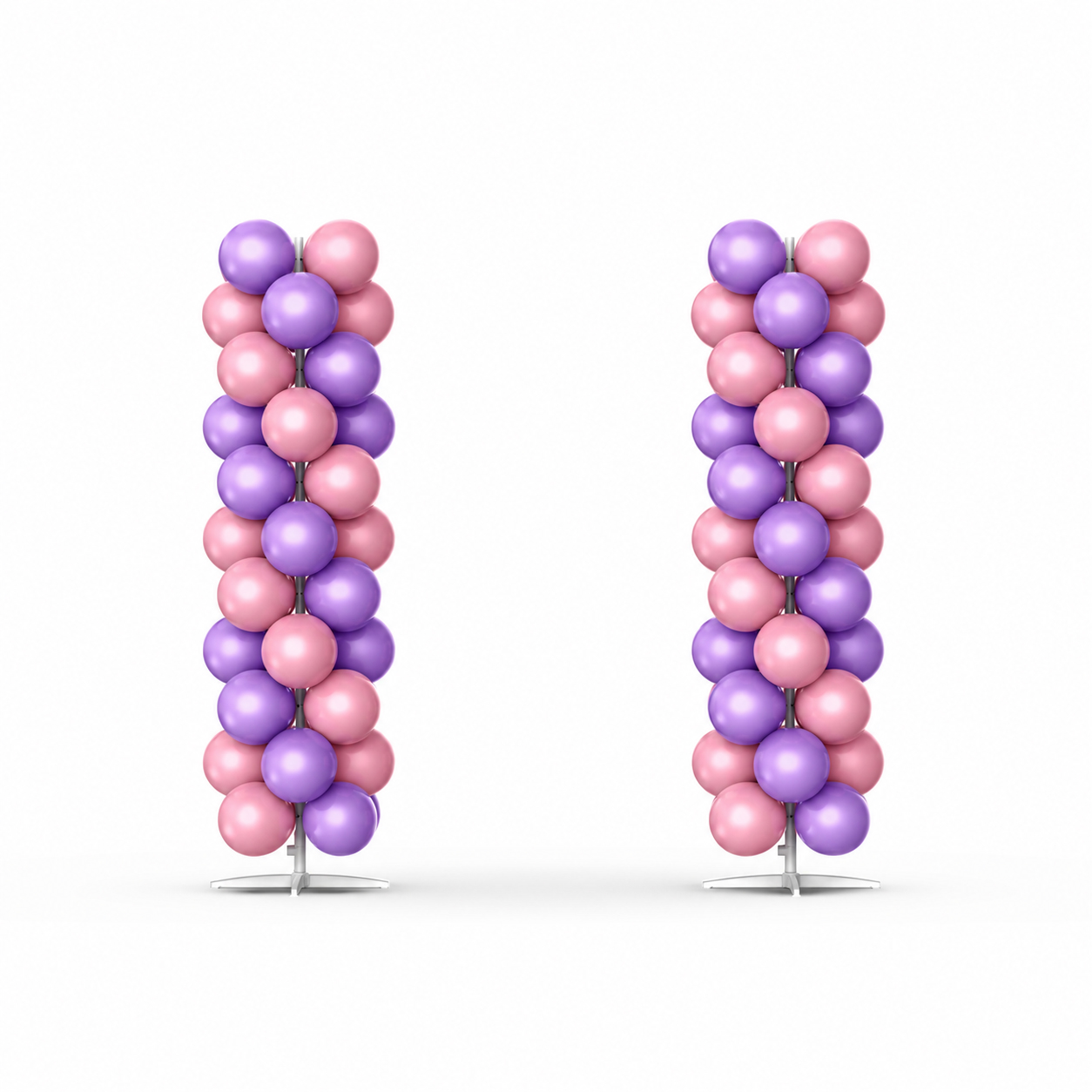 Pink Birthday Bash Balloon Arch Decoration Set
