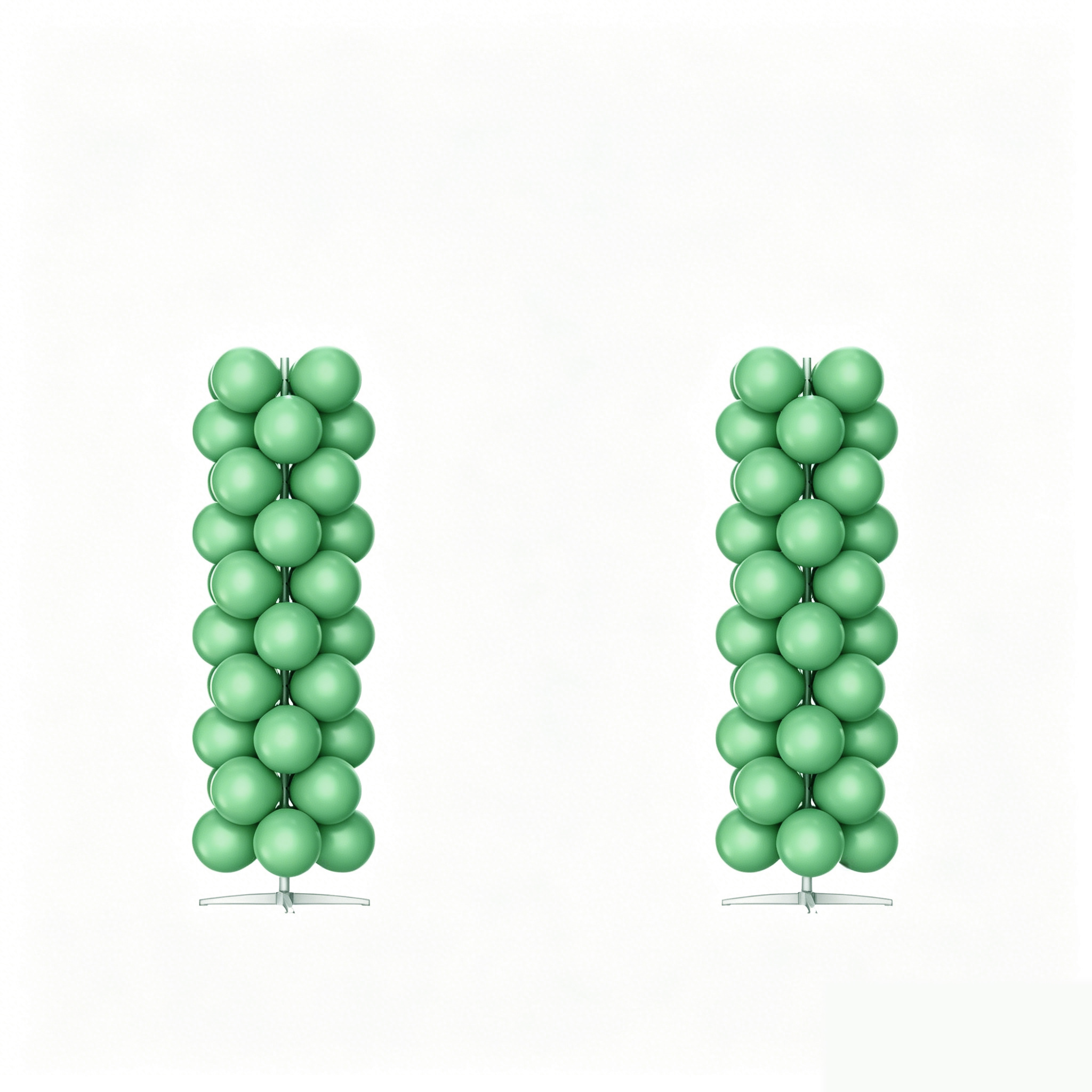 Christmas All Green Balloon Arch Decoration Set