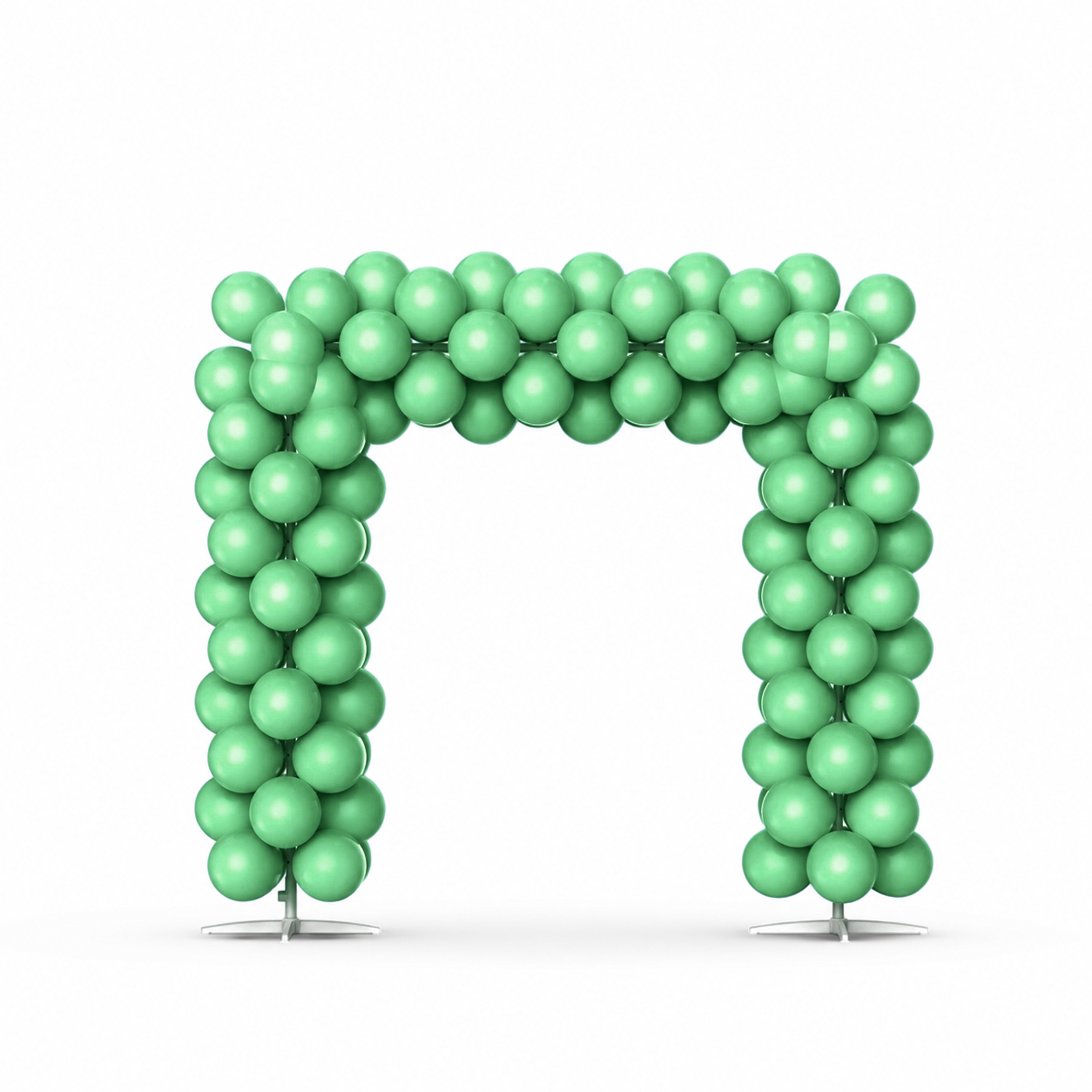 Christmas All Green Balloon Arch Decoration Set