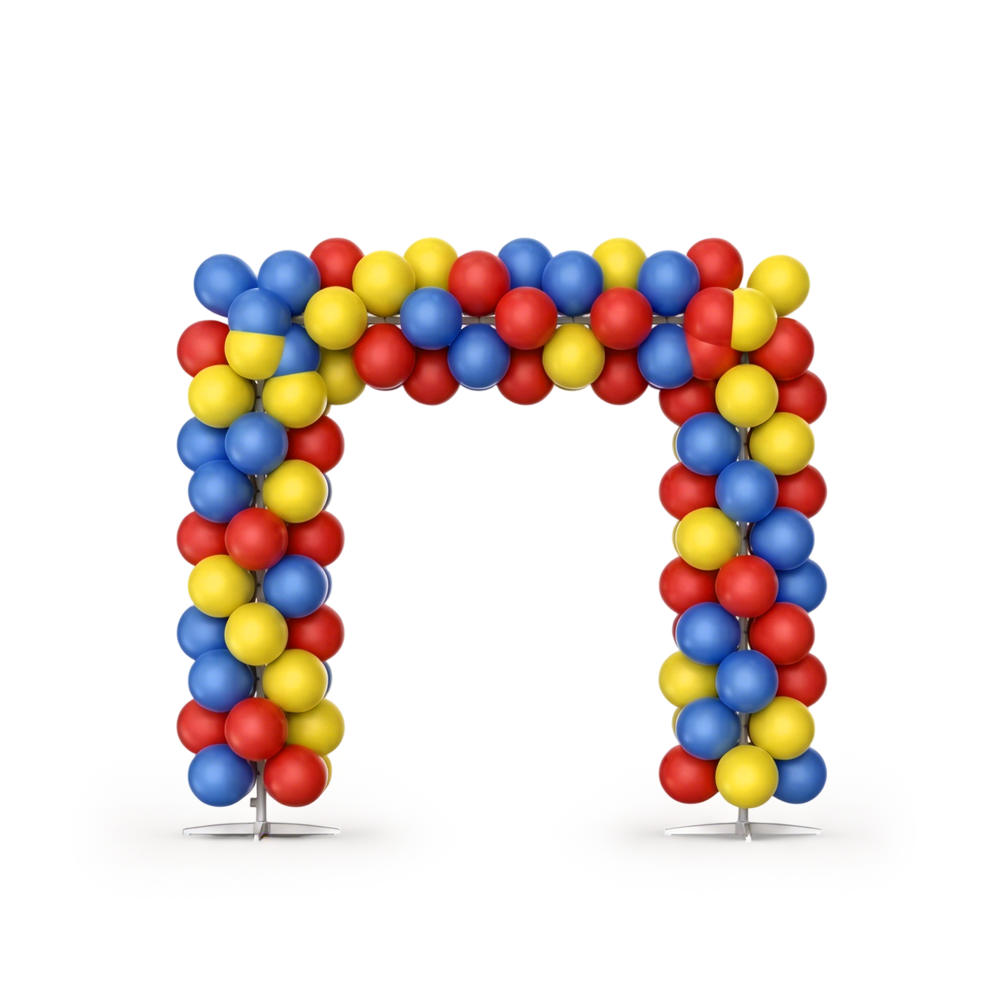 Vibrant Carnival Balloon Arch Stand Kit