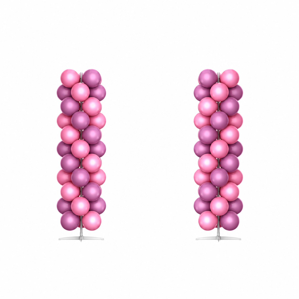 Deep Rose Gradient Balloon Arch Kit