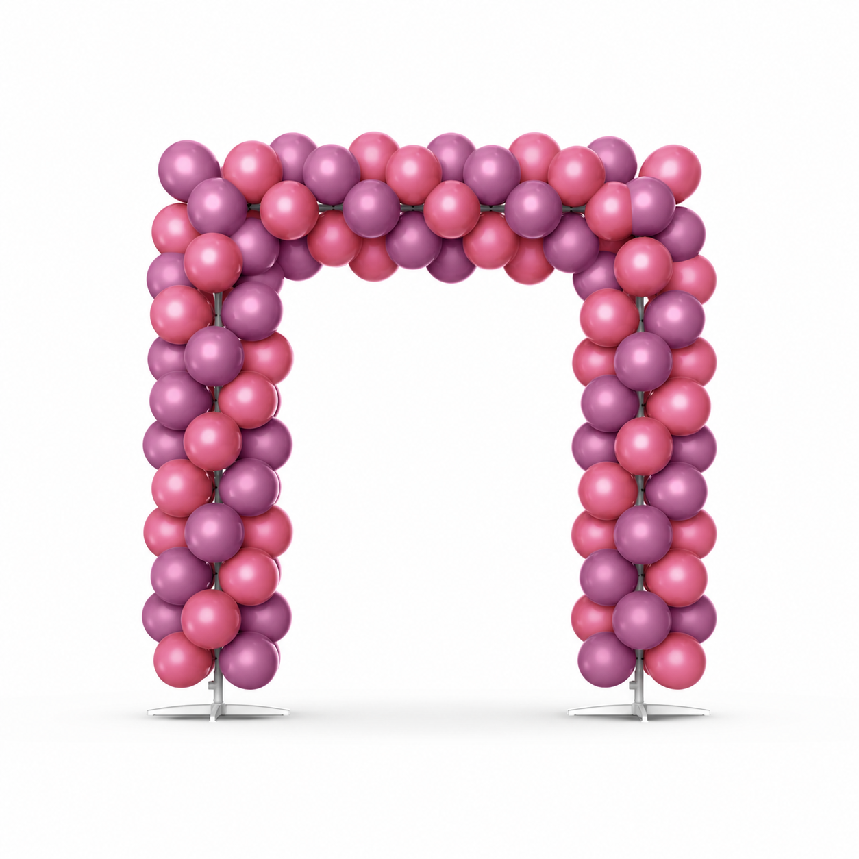 Deep Rose Gradient Balloon Arch Kit