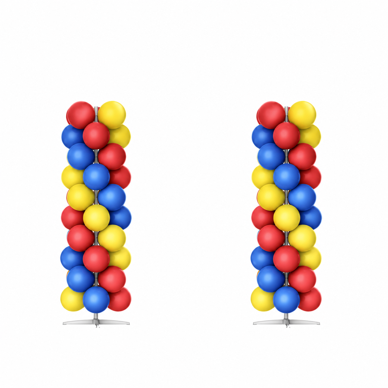 Vibrant Carnival Balloon Arch Stand Kit
