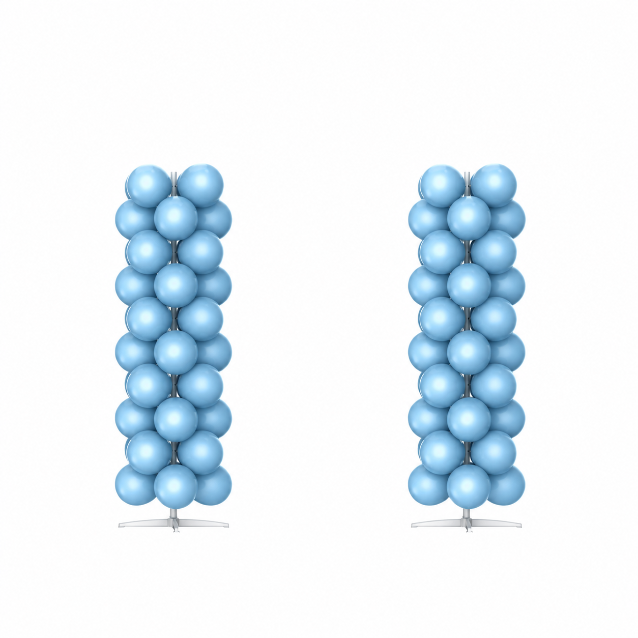 Light Blue Balloon Arch Decoration Set