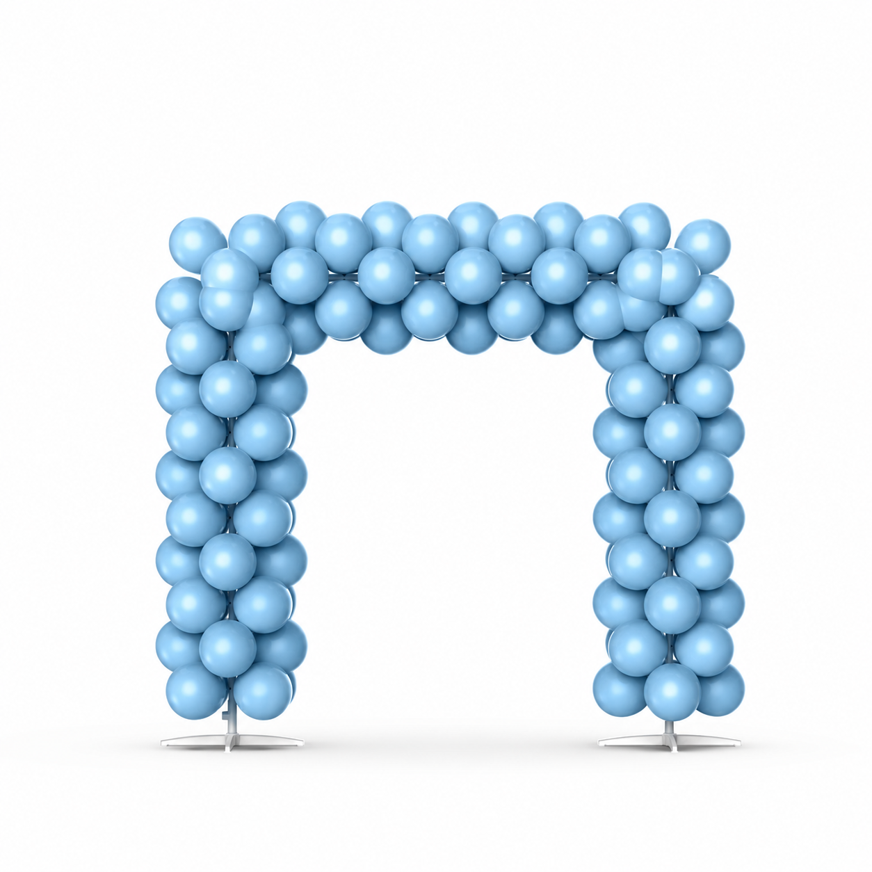 Light Blue Balloon Arch Decoration Set