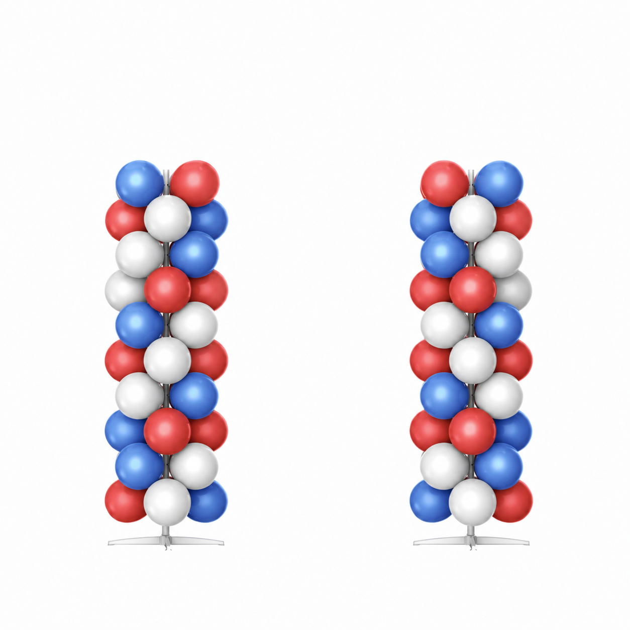 Fourth of July Balloon Arch Decoration Set