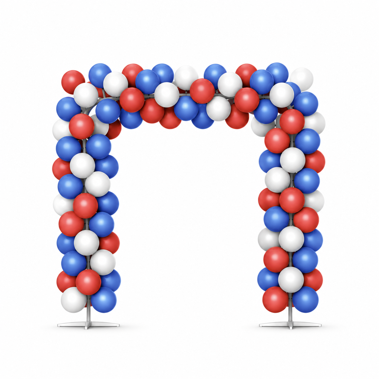 Fourth of July Balloon Arch Decoration Set