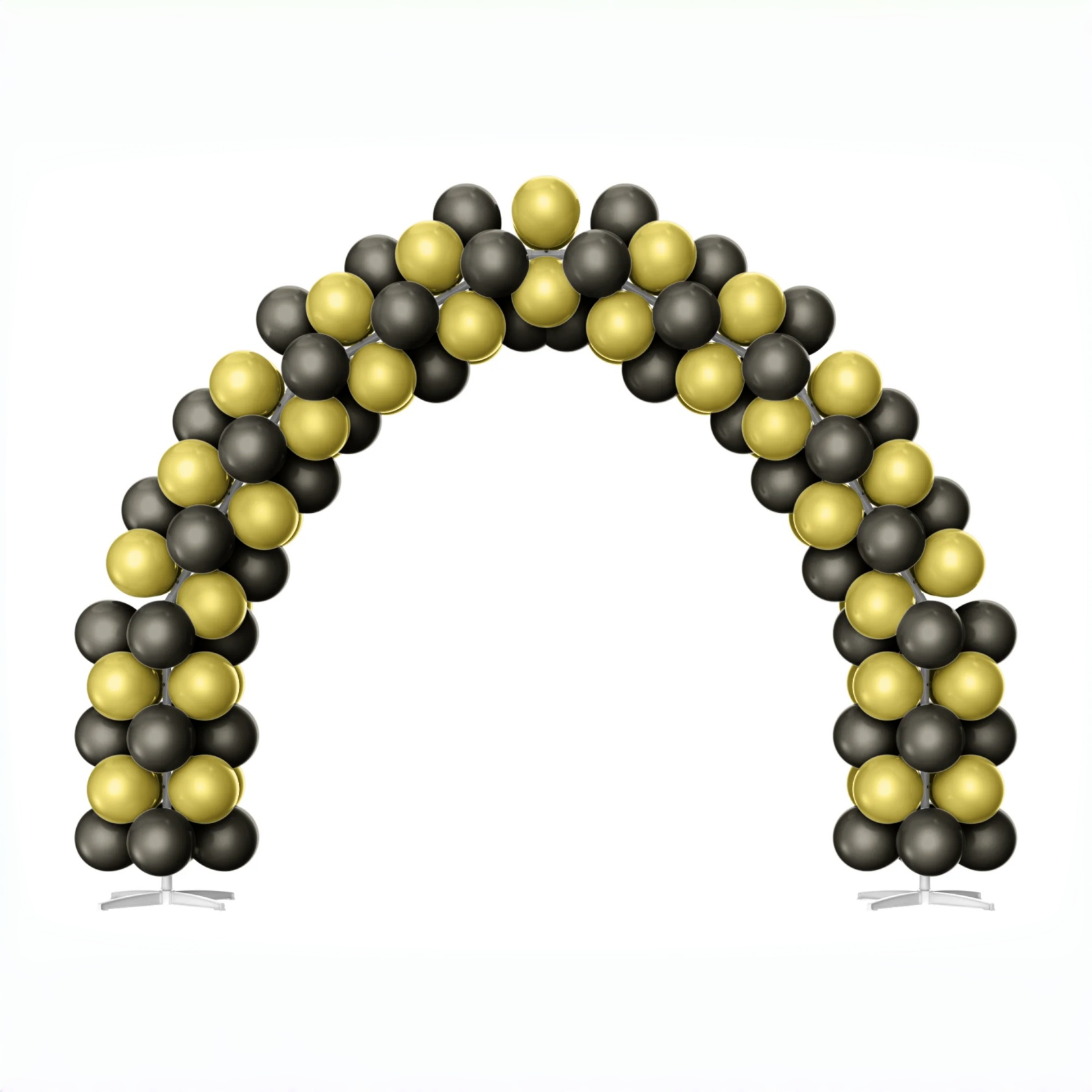 Luxury Black & Gold Balloon Arch Kit