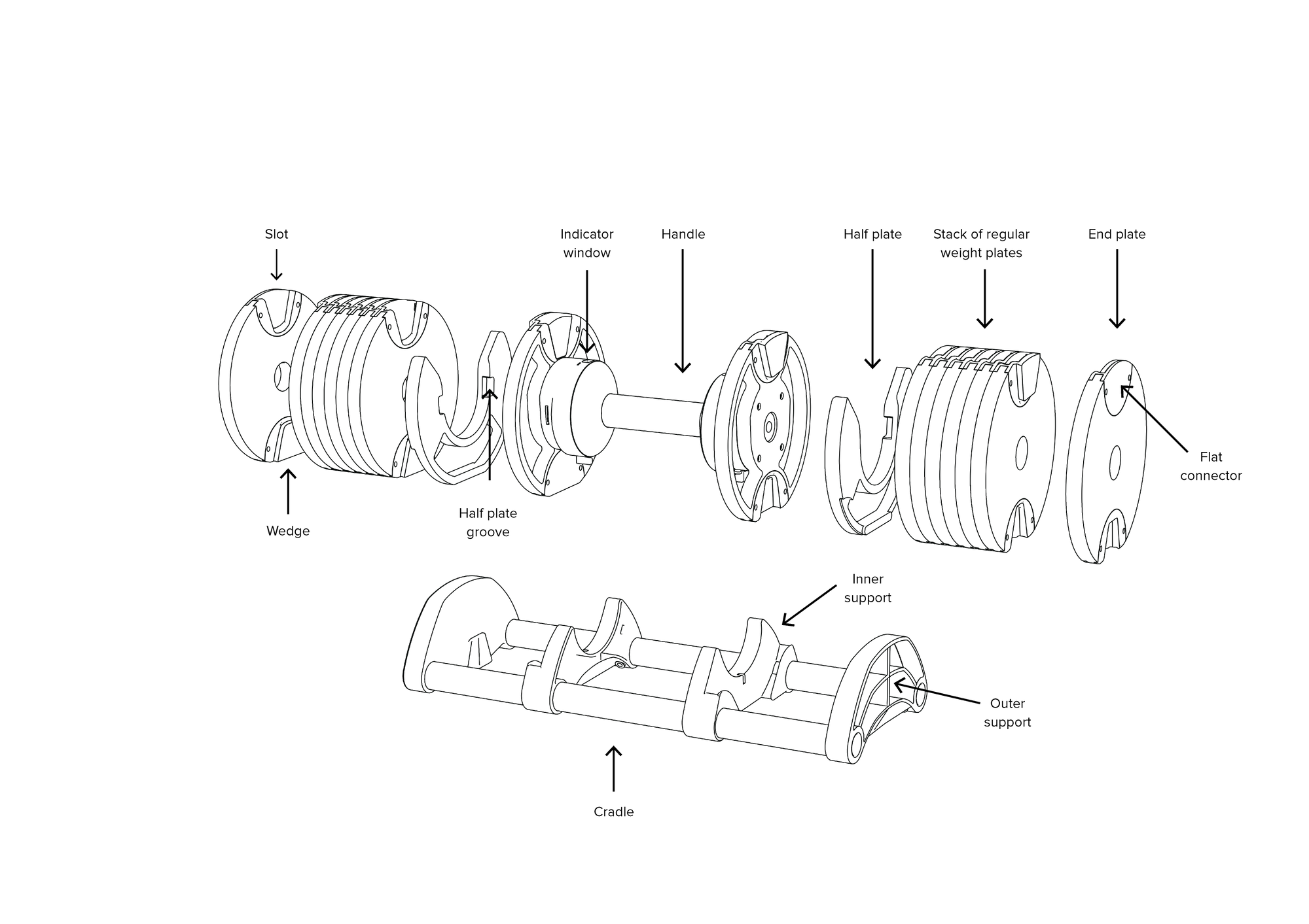 Adjustable Dumbbells (DBS)