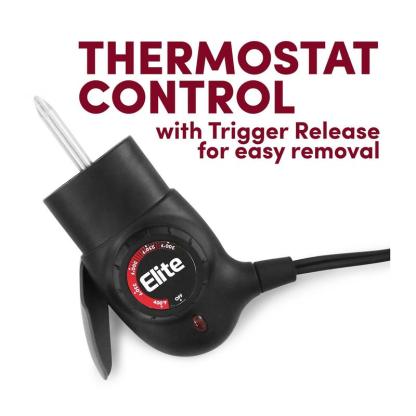 Sartén eléctrica Elite Platinum Jumbo de 10 cuartos con pico vertedor