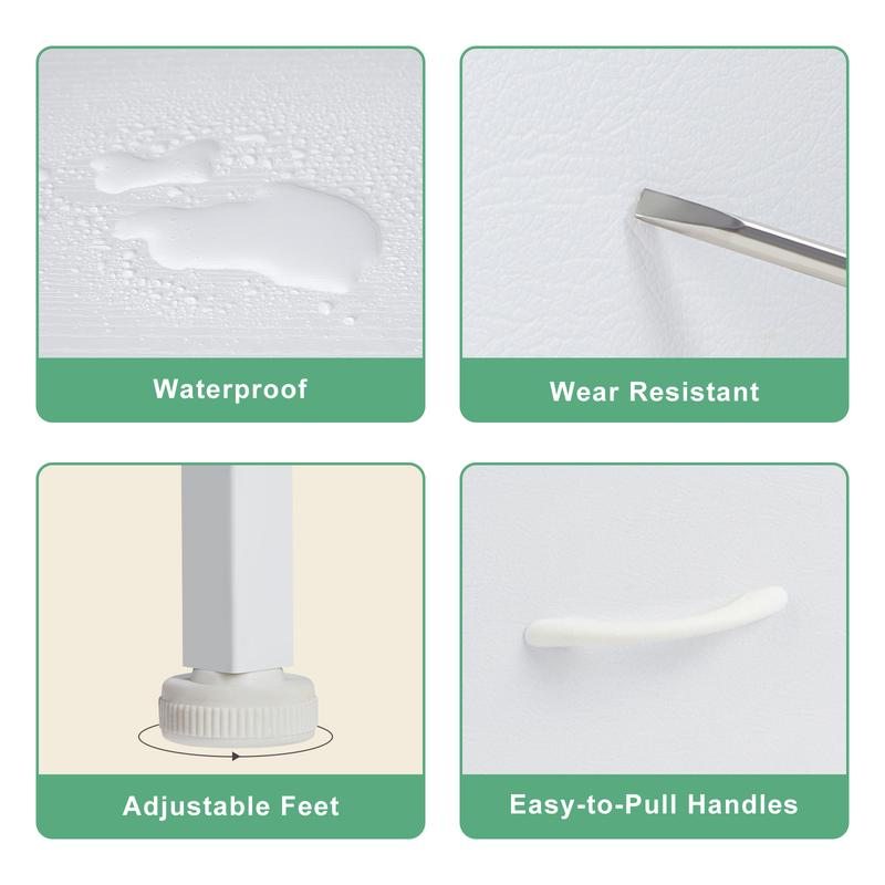 【Nuevo color】Torre de almacenamiento de tela con 9 cajones, organizador de cómoda para dormitorio, cajonera con cestas de tela, estructura de acero y superficie de madera.