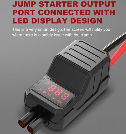 Arrancador de batería para coche de 2500 A de pico, arrancador portátil para motores de gasolina y diésel de hasta 8 litros con función de refuerzo, diseño de carga inalámbrica, batería de litio de 12 V, regalo para el Día del Padre, ofertas especiales.