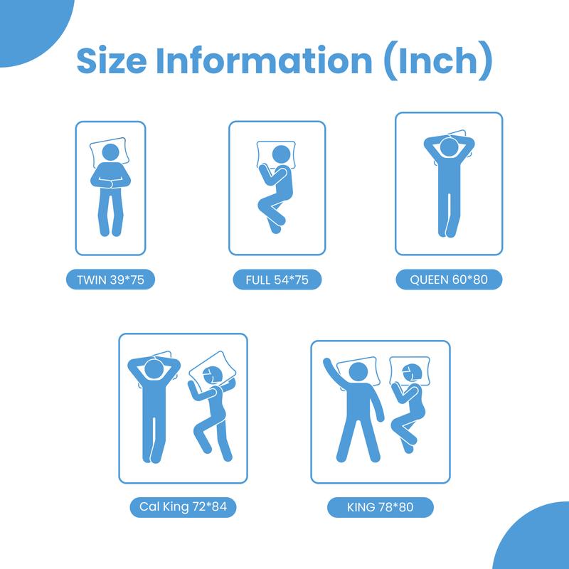 Cubrecolchón de doble capa de espuma viscoelástica transpirable, 2 en 1, ajustable, con comodidad similar a la de una nube y gel refrescante.