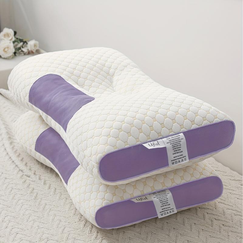 Almohada de masaje de cuello para parejas: soporte ortopédico ergonómico ajustable, núcleo de almohada suave de alta calidad, funda de almohada de punto desmontable, alivia el dolor de cuello, ayuda a dormir. Altura ergonómica para un soporte cervical ópt