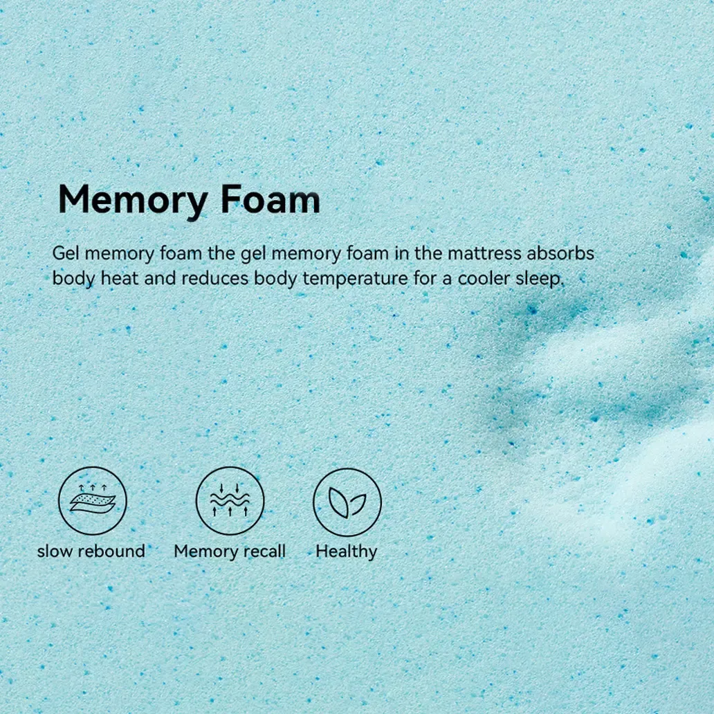 Colchón de espuma viscoelástica y resortes de 12/14 pulgadas para camas individuales, matrimoniales, queen y king. Colchón híbrido de firmeza media. Ideal para habitaciones de hotel. Regalo de Navidad y Halloween en caja. Colchón ergonómico tamaño queen.