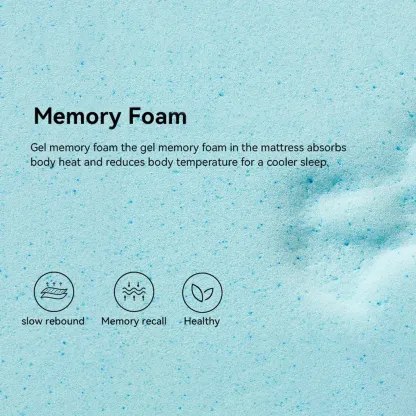 Colchón de espuma viscoelástica y resortes de 12/14 pulgadas para camas individuales, matrimoniales, queen y king. Colchón híbrido de firmeza media. Ideal para habitaciones de hotel. Regalo de Navidad y Halloween en caja. Colchón ergonómico tamaño queen.