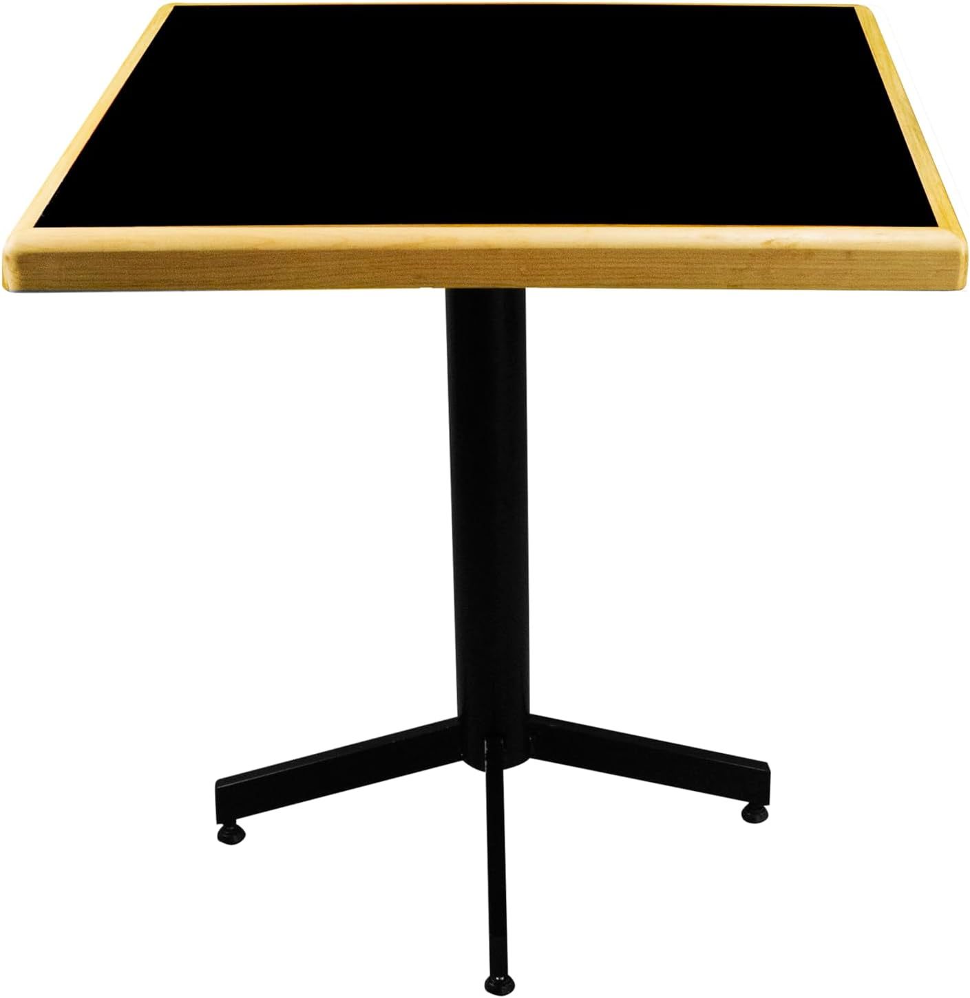 ITLUAM MUEBLES Comedor con 4 sillas y Mesa de formaica emboquillada Resistente al Uso Diario, fácil Limpieza, Ideal para restaurantes, cocinas y cafeterías – Comedor Eqqus Emboquillado