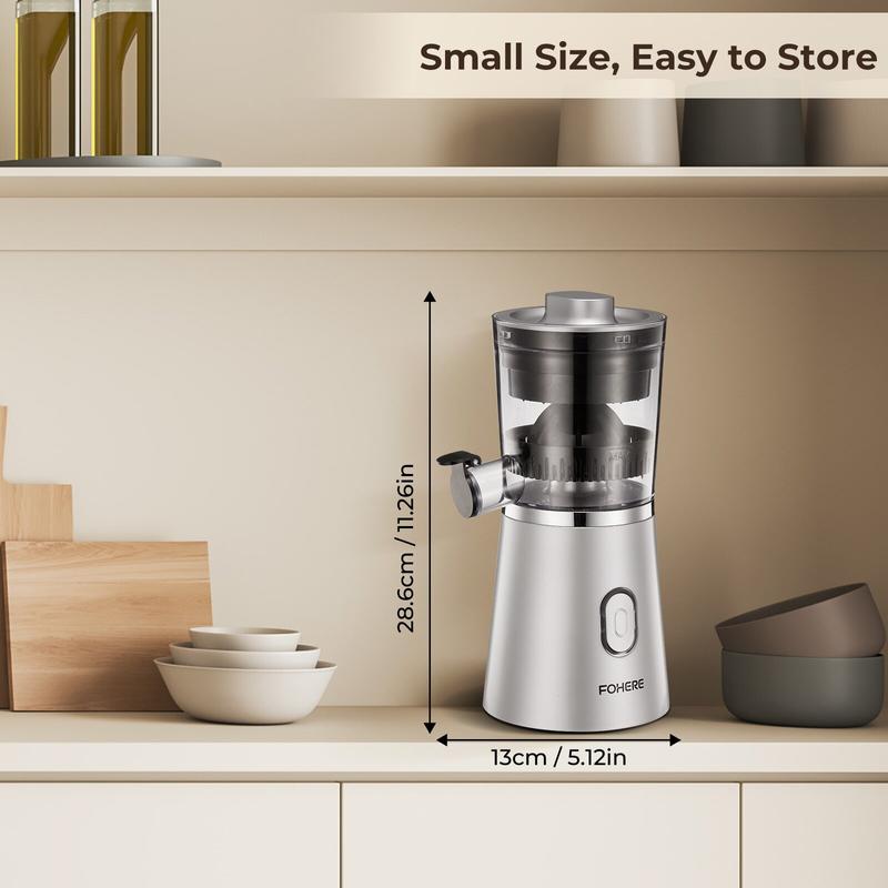 Electric Citrus Juicer Hands Free, Orange Lime Grapefruit Juicer Squeezer, One Touch Operation, Easy to Clean Juice Maker