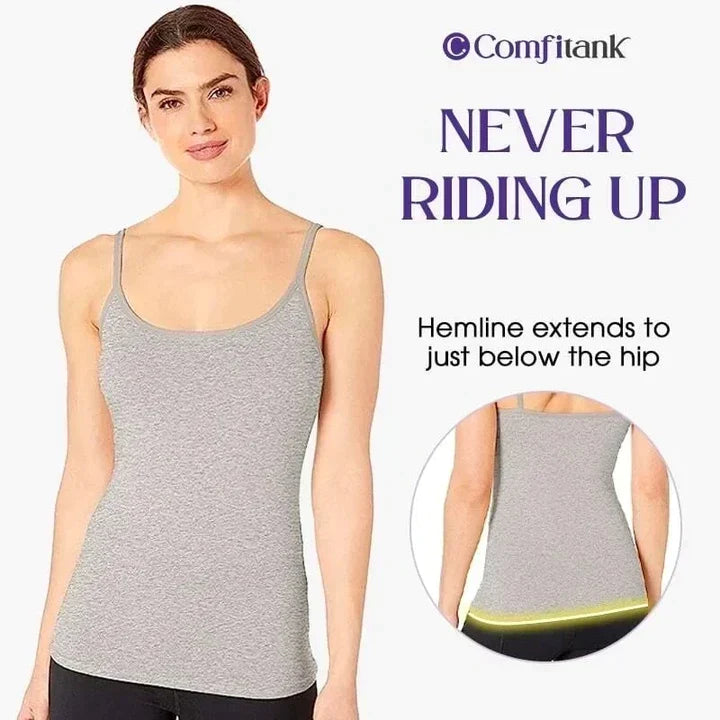 🔥Hot sale🔥 Women Tank Top with Built in Bra Camisole