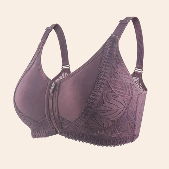 🔥Skin Friendly Cotton-Women's 18 Hour Original Comfort Strap Front Opening Push Up Comfort Wireless Bra(Buy 1 Get 2 Free )