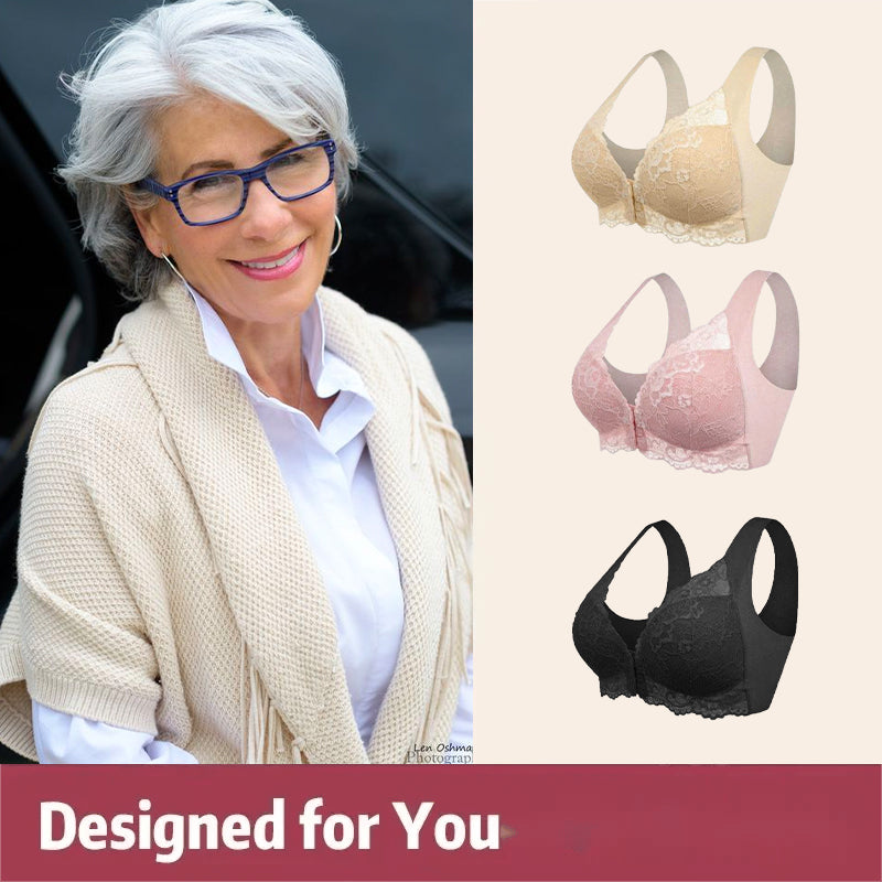 FRONT CLOSURE 5D SHAPING PUSH UP COMFY WIRELESS BRA