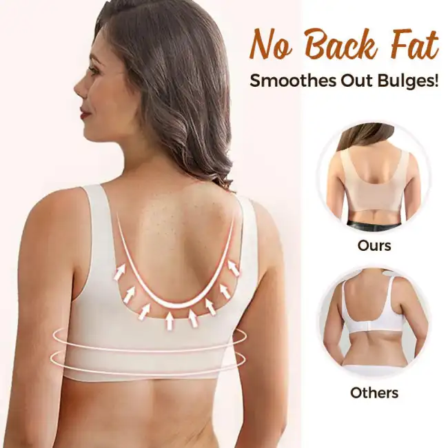 FRONT CLOSURE 5D SHAPING PUSH UP COMFY WIRELESS BRA