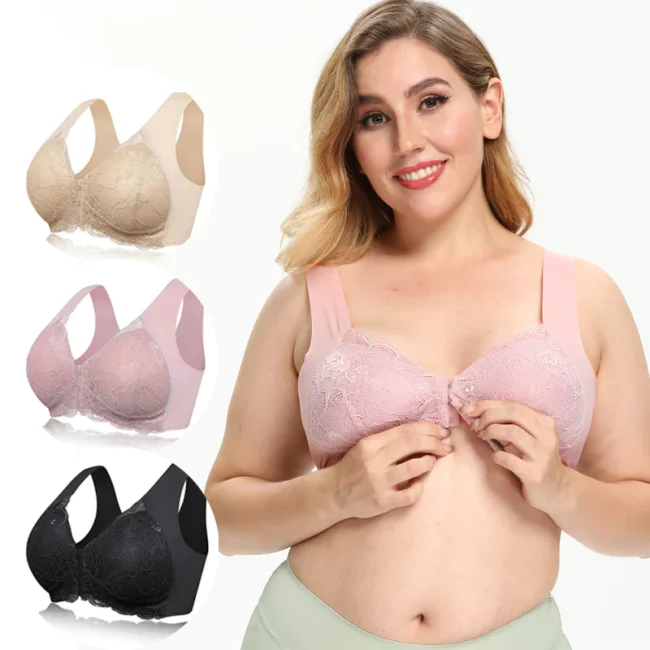 FRONT CLOSURE 5D SHAPING PUSH UP COMFY WIRELESS BRA