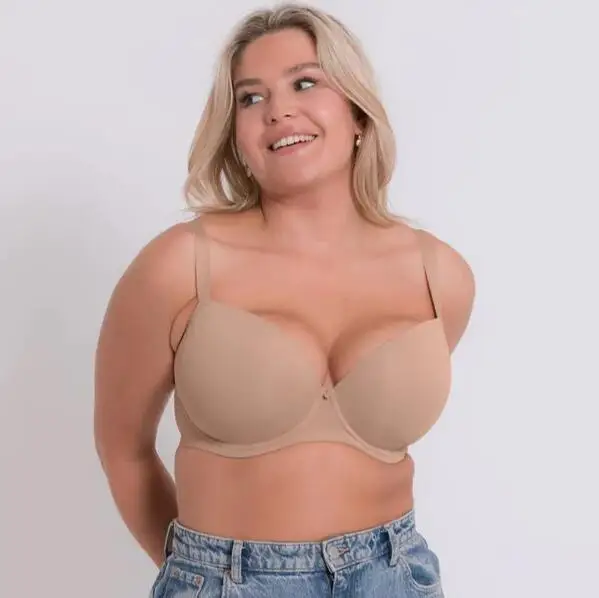 Full Coverage Support Plus Size T-shirt bra