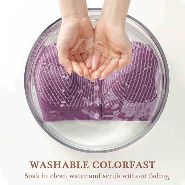 🔥LAST DAY🔥BUY 1 GET 3 BRA🔥Women's 18 Hour Silky Soft Pure Organic Cotton Front Open Wireless Comfort Bra