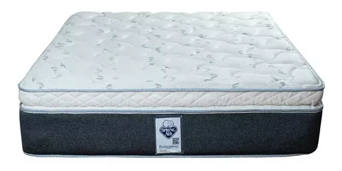 Colchón Matrimonial Spring Air Gibson + Box + Bcos +osito Sp