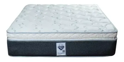 Colchón Matrimonial Spring Air Gibson + Box + Bcos +osito Sp