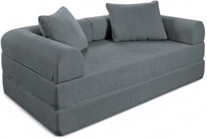 Naap Concept Sofá Cama Teddy Chenille | Diseño Convertible | Hecho 100% de Espuma | Comodidad y Versatilidad | 200x100x65 cm (Oxford)