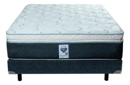 Colchón Matrimonial Spring Air Gibson + Box + Bcos +osito Sp