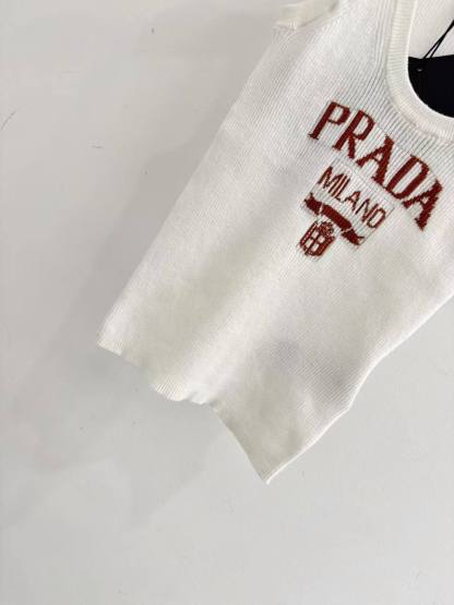 PRD Letter knitted vest